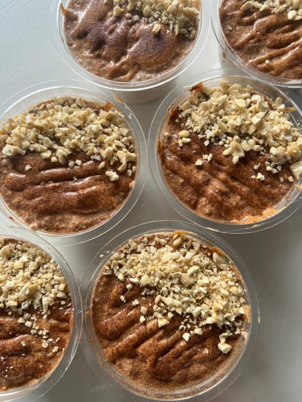 Peanut Butter & Banana Overnight Oats