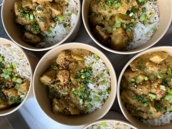 Coconut Chicken Curry with Rice