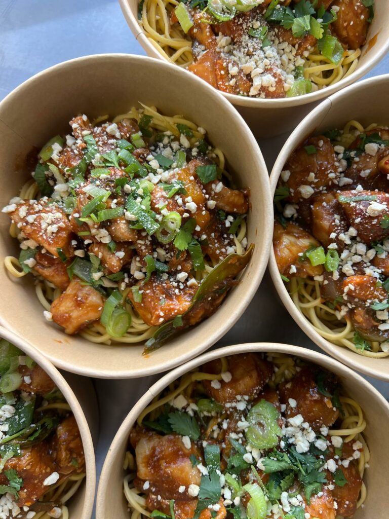 chicken noodles
